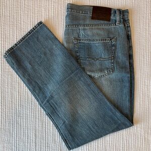 Lucky Brand Men's Faded Blue Jeans 410 Athletic Slim 36/30